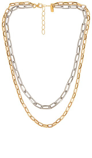 Electric Picks Jewelry Cali Necklace in Metallic Gold. | Revolve Clothing (Global)