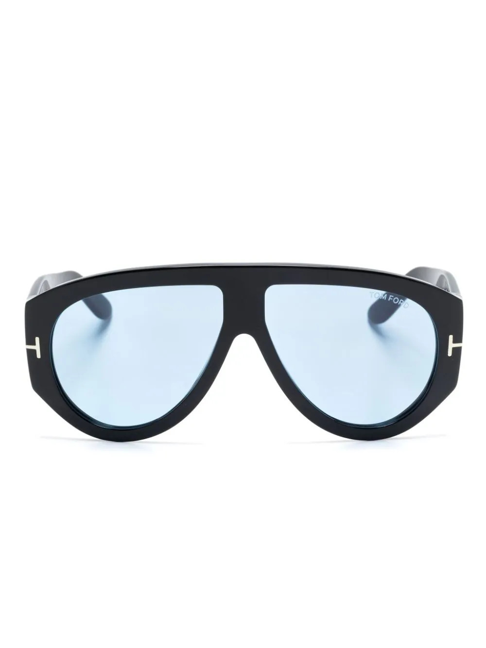 TOM FORD Eyewear Bronson pilot-frame sunglasses - Black | Farfetch Global