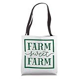 Country Chic Farm Sweet Farm Farmer’s Market Green Tote Bag | Amazon (US)