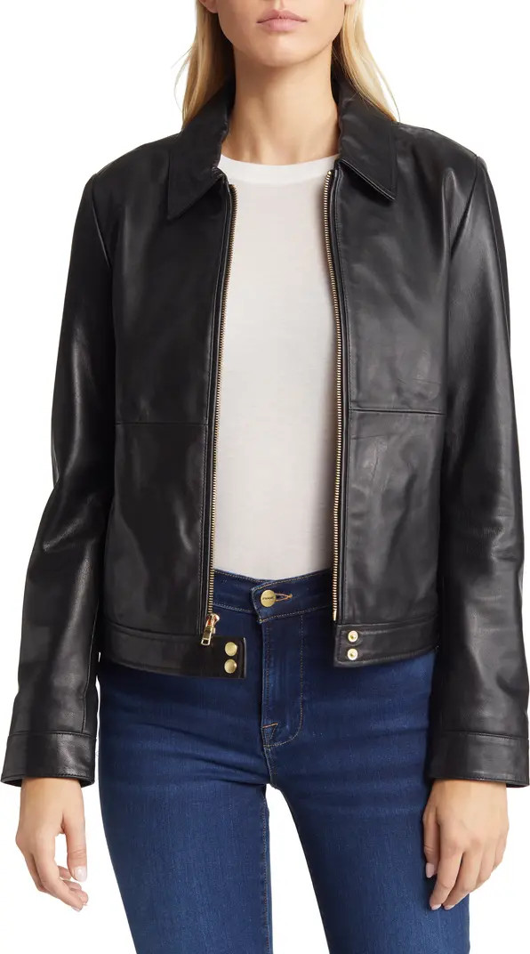 Leather Bomber Jacket | Nordstrom