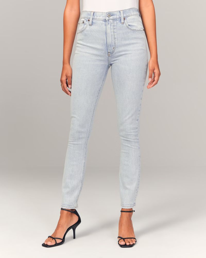 High Rise Skinny Jean | Abercrombie & Fitch (US)