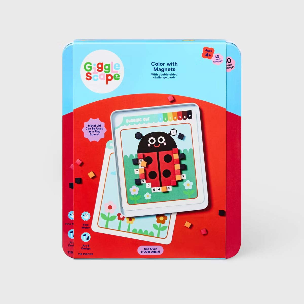 Color with Magnets - Gigglescape™: Magnetic Building Sets, Educational Focus, Age 4+ | Target