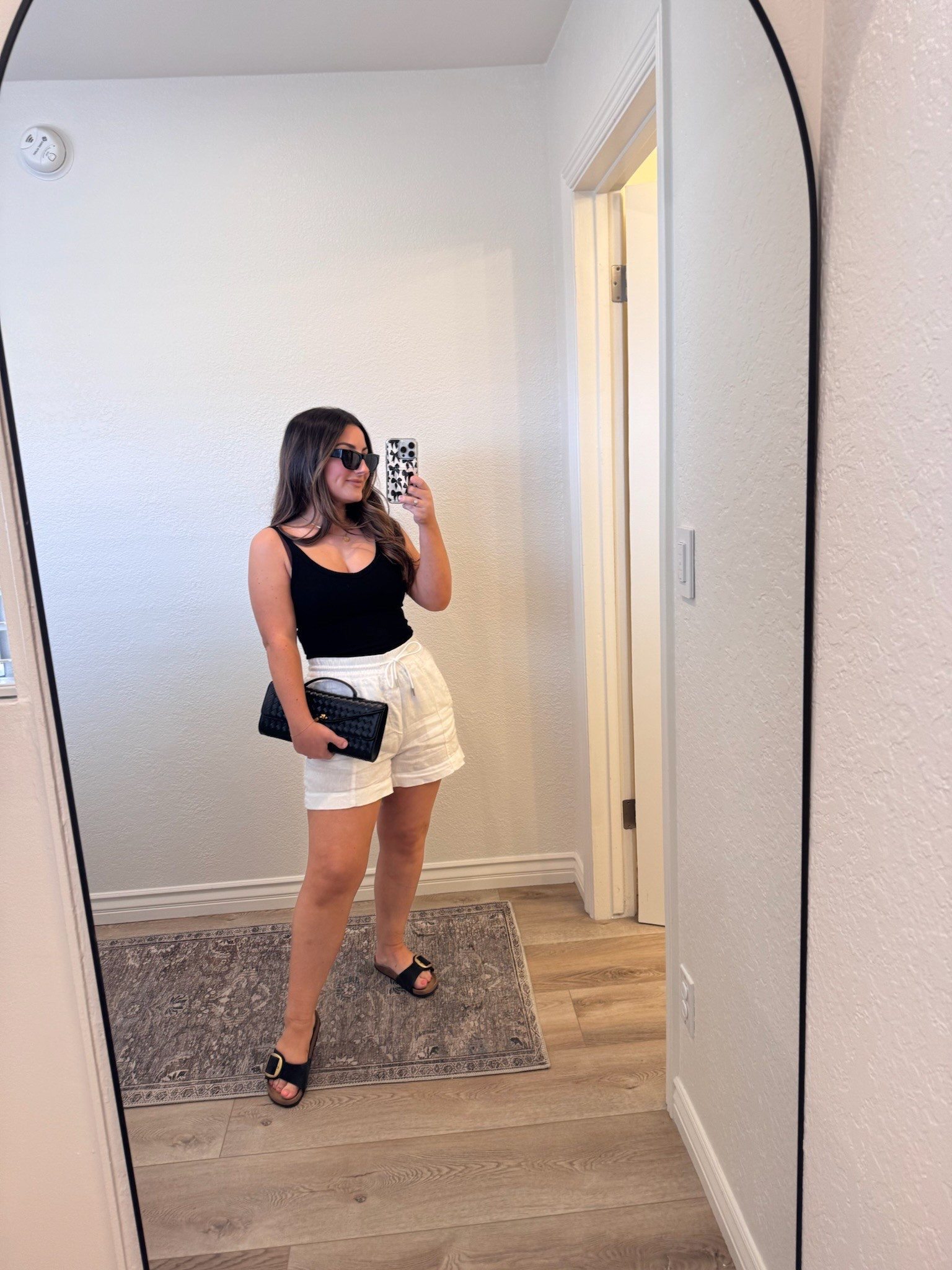 Summer chic outfit! 

$10 long v neck tank 
Size small

Linen shorts size small 

5'0" 145 lbs 

Petite fashion 
Vacation outfits 
Summer outfit

#LTKPetite #LTKFindsUnder50 #LTKStyleTip