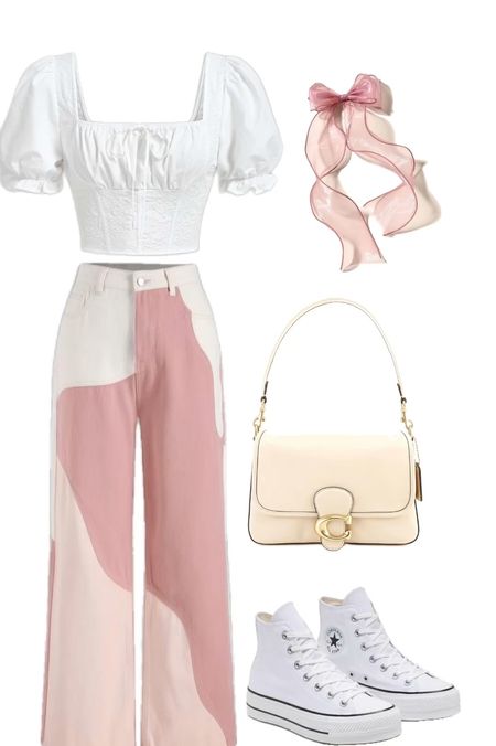 Neutrals Outfit, Business Casual, Spring Outfit, Summer Fashion, Modest Outfits, Modest Fashion, Vacation Outfit, 2024 Outfit Inspo, aesthetic outfit, Coquette Aesthetic, Soft Feminine outfit, Summer Outfit, Vacation Outfit, Pink Pants, Coquette Bow

#LTKMidsize #LTKStyleTip #LTKU