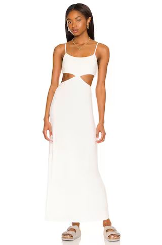 Free People Piper Midi in Off White from Revolve.com | Revolve Clothing (Global)