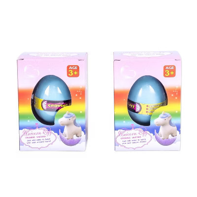 Set of 2 Surprise Growing Hatching Rainbow Egg Kids Toys (Unicorn) | Target