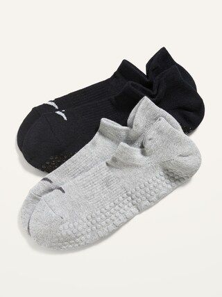 Performance Gripper Ankle Socks 2-Pack for Women | Old Navy (US)