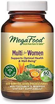 Amazon.com: MegaFood, Multi for Women, Supports Optimal Health and Wellbeing, Multivitamin and Mi... | Amazon (US)