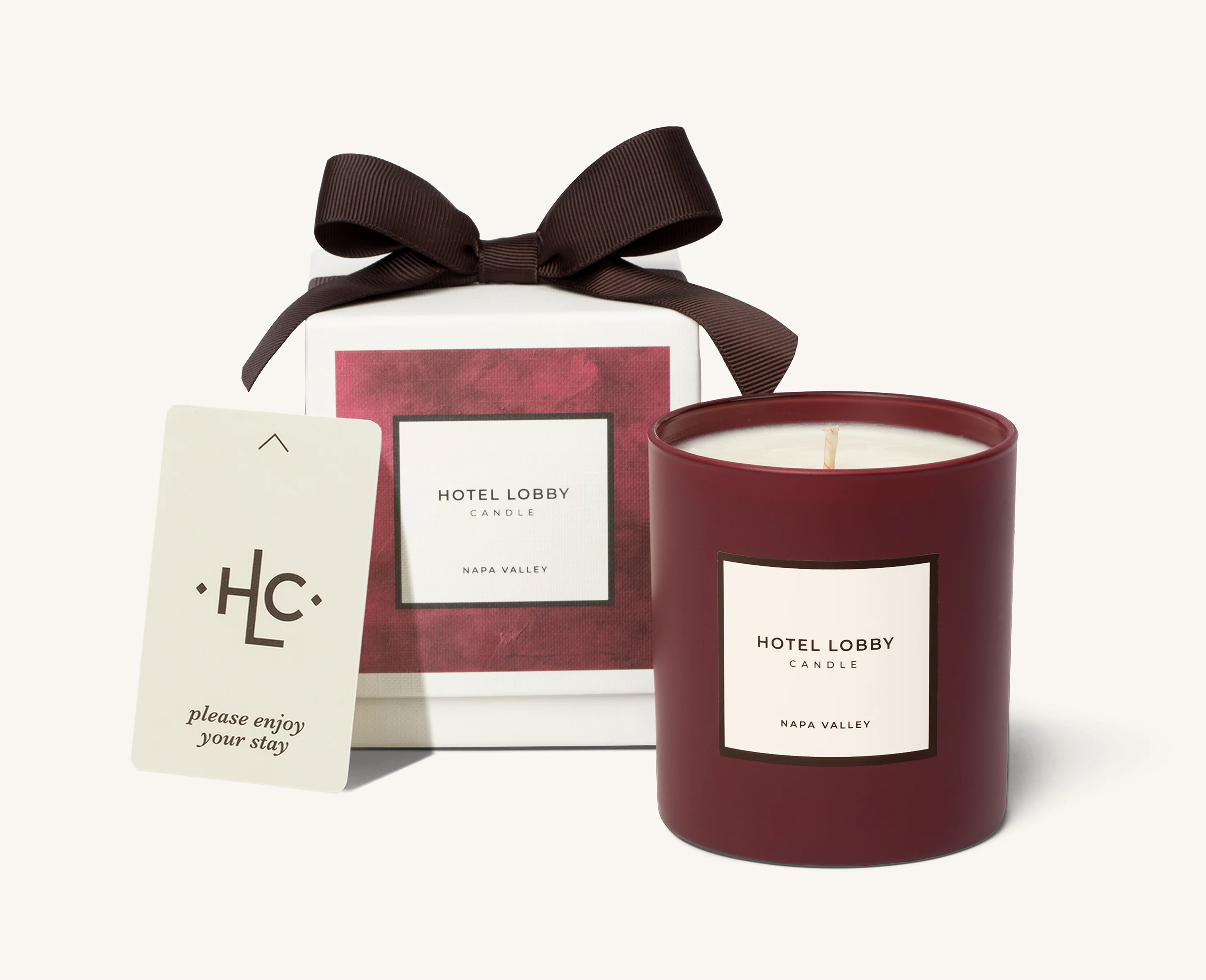 Napa Valley Candle | Hotel Lobby Candle
