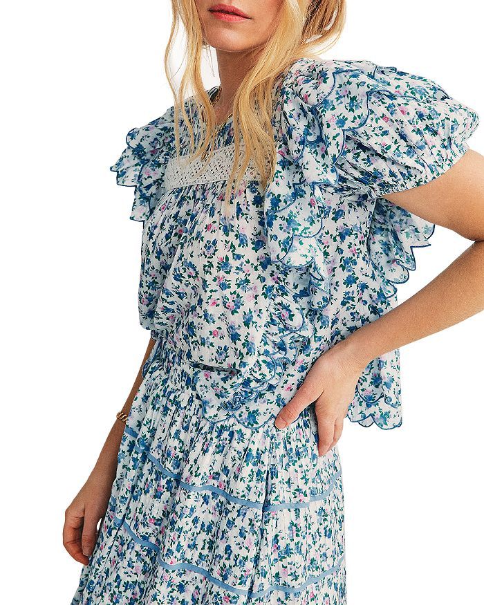 Nelson Floral Print Top | Bloomingdale's (US)