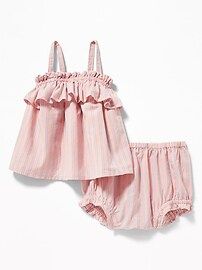 Ruffle-Trim Tank & Bloomers Set for Baby | Old Navy US