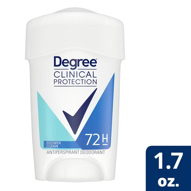 Degree Clinical Protection Shower Clean Antiperspirant & Deodorant Stick - 1.7oz | Target