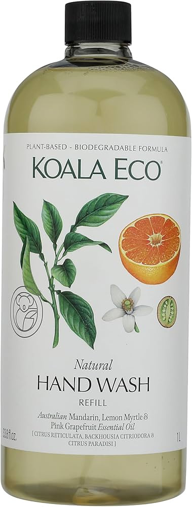 Koala Eco Mandarin Lemon & Pink Grapefruit Refill Hand Soap, 33.8 FZ | Amazon (US)