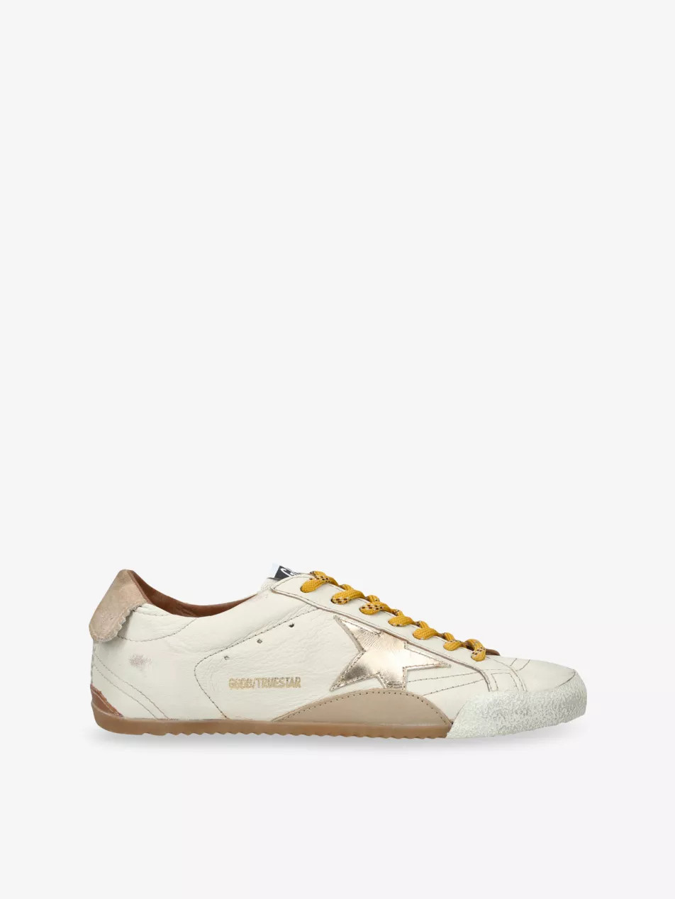 True-Star Leather Low-Top Trainers | Selfridges