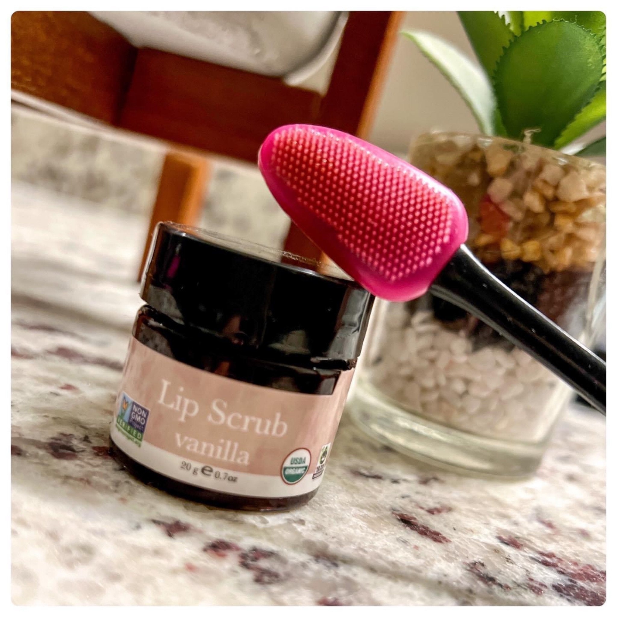 I wear a lot of matte lipsticks, and people always ask if my lips get dry from using them. This is my little secret weapon. It’s a lip scrub that I use every morning before applying my matte lipstick. Not only does it gently exfoliate, but it also adds moisture, even once you rinse it off. This combined with my trusty little lip scrubber (if you don’t have one, you need one) also helps to remove any at the end of the day! Currently on a Cyber Monday deal! I show how I use it in my recent Amazon Live. It’s linked in the carousel of items below my video along with my entire makeup routine so be sure to take a look! 

#LTKHoliday 

#LTKbeauty #LTKunder50