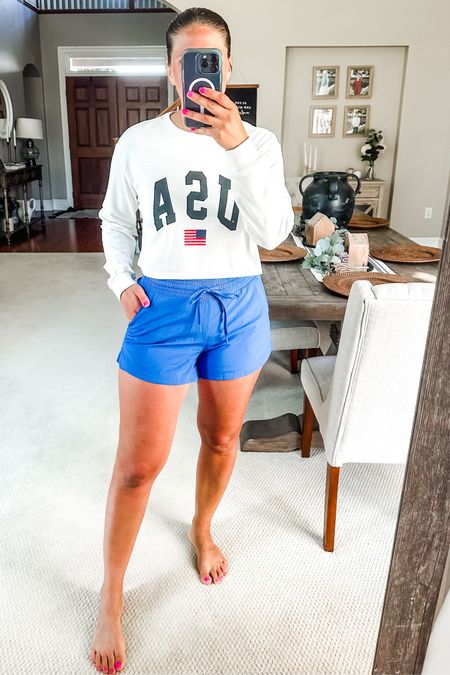 Summer outfit 
Abercrombie shorts 

#LTKSeasonal #LTKFindsUnder100 #LTKStyleTip