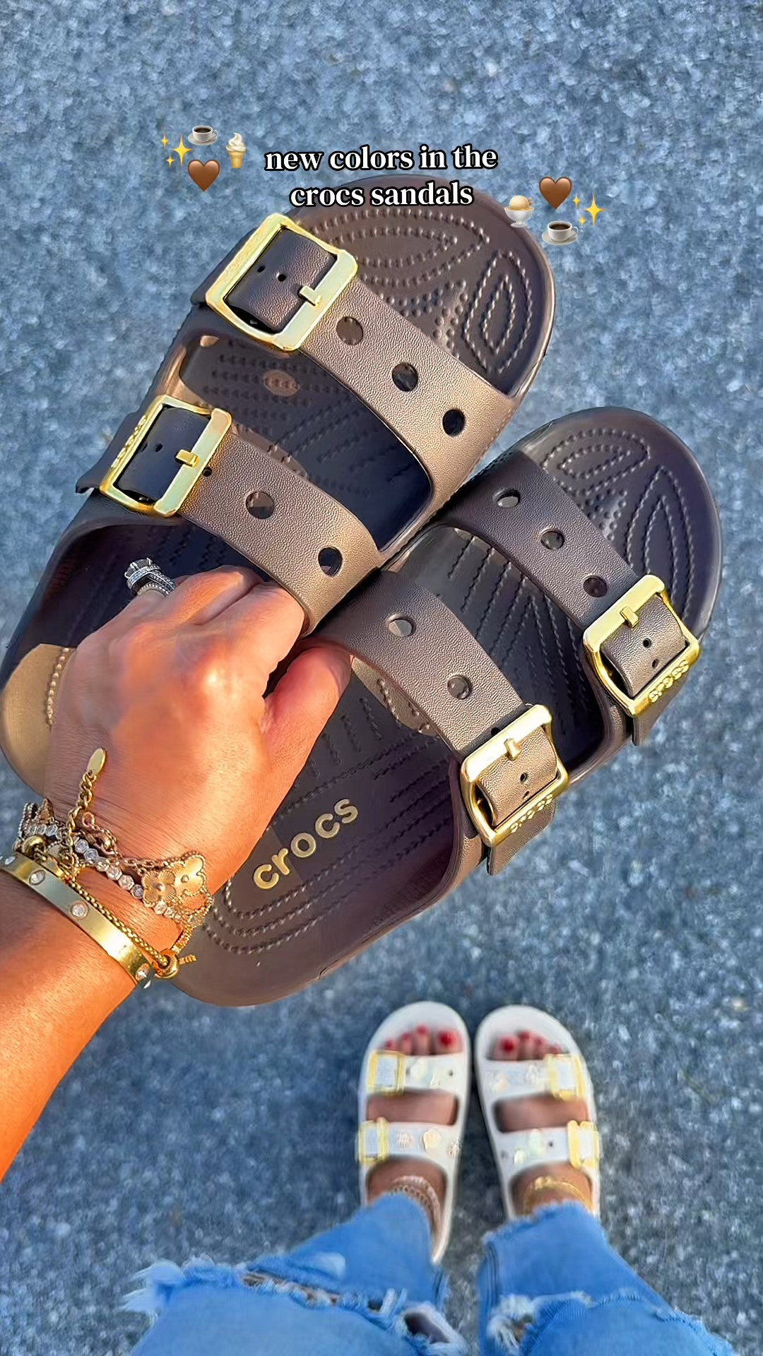 Crocs just launched two new colors in their viral Saturday sandals! ✨🍦☕️ #crocs #crocssandals #crocssuperbrandday #crocssandal #ad 

 #LTKootd #LTKWorkwear #LTKTravel