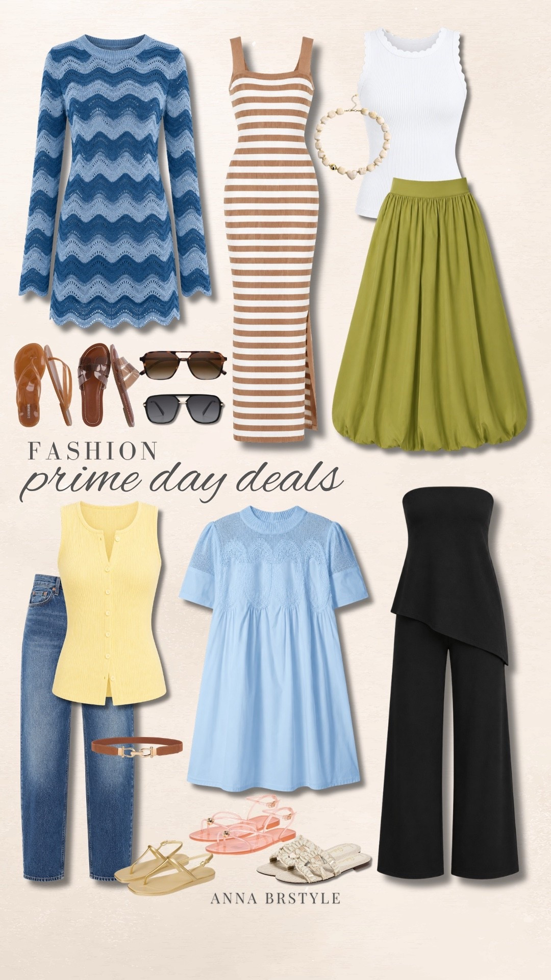 Amazon Prime Day deals. I rounded up the fashion finds that actually caught my eye, from elevated dresses and easy sets to the sandals, jeans, and accessories you’ll wear long after the sale ends. If you’re shopping the deals, start here.

Amazon Prime Day, Prime Day fashion, Amazon fashion finds, Summer outfits, Vacation style, Designer inspired fashion, Affordable style, Amazon dresses, Amazon sandals, Wide leg jeans, Matching sets, Fashion deals, Prime Day favorites, annabrstyle

#LTKootd #LTKSaleAlert #LTKOver40
