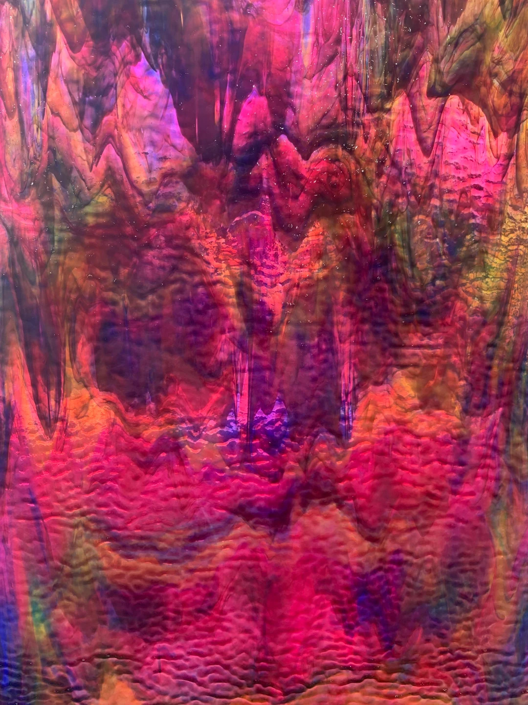 Stained Glass, Pink Blue Spring Green White BULLSEYE SHEET | Etsy (US)