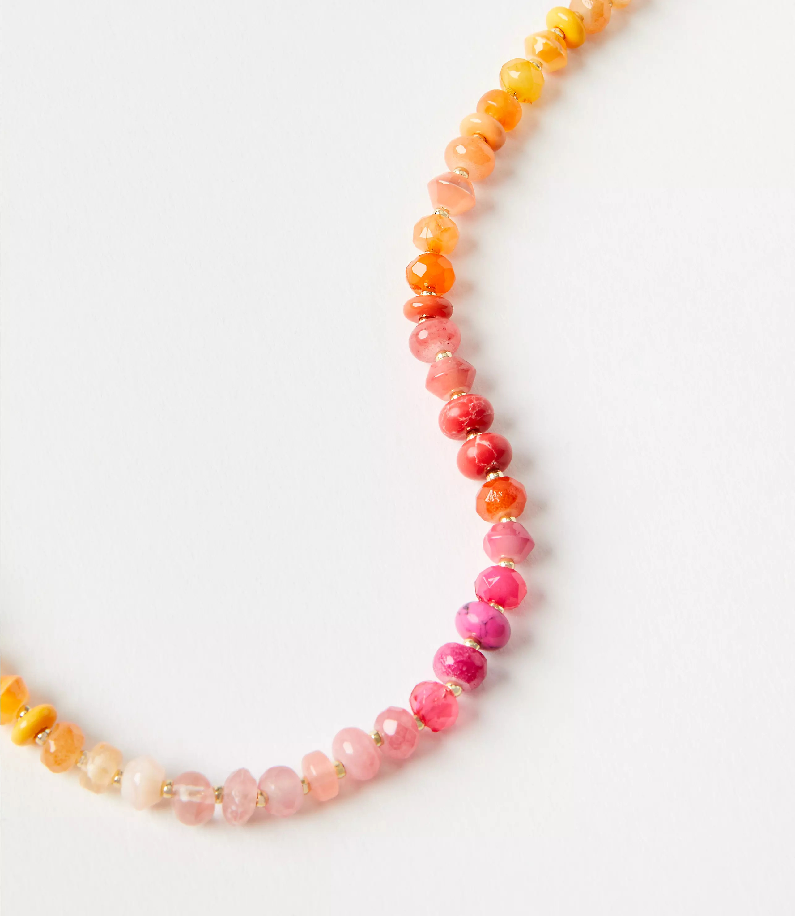 Ombre Pull Tie Necklace | LOFT