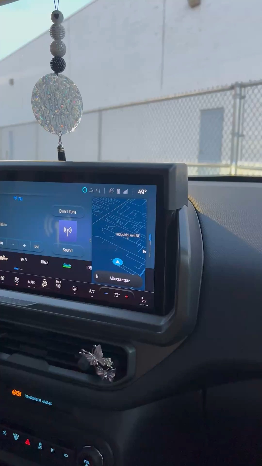 Storage tray I swear by for my 2025 Bronco Sport 🩵🙌🏼 Holds all of our little odds and ends plus it has an easy slip on design 😍 AND those cute butterflies are aromatherapy vent clips 😌🤩 4 come in a pack, pink and purple 🥹🩷💜

#LTKdayinmylife #LTKTravel #LTKSaleAlert