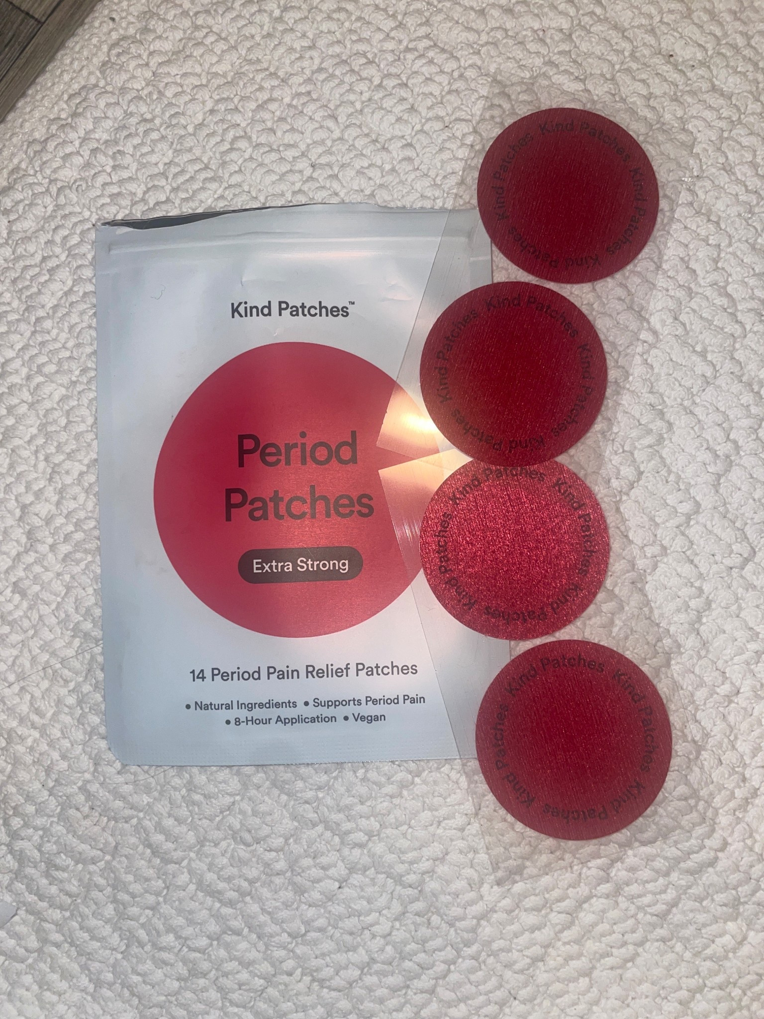 Kind patches — period patches
14 period pain relief patches with natural ingredients and supports period painn

#LTKselfcare