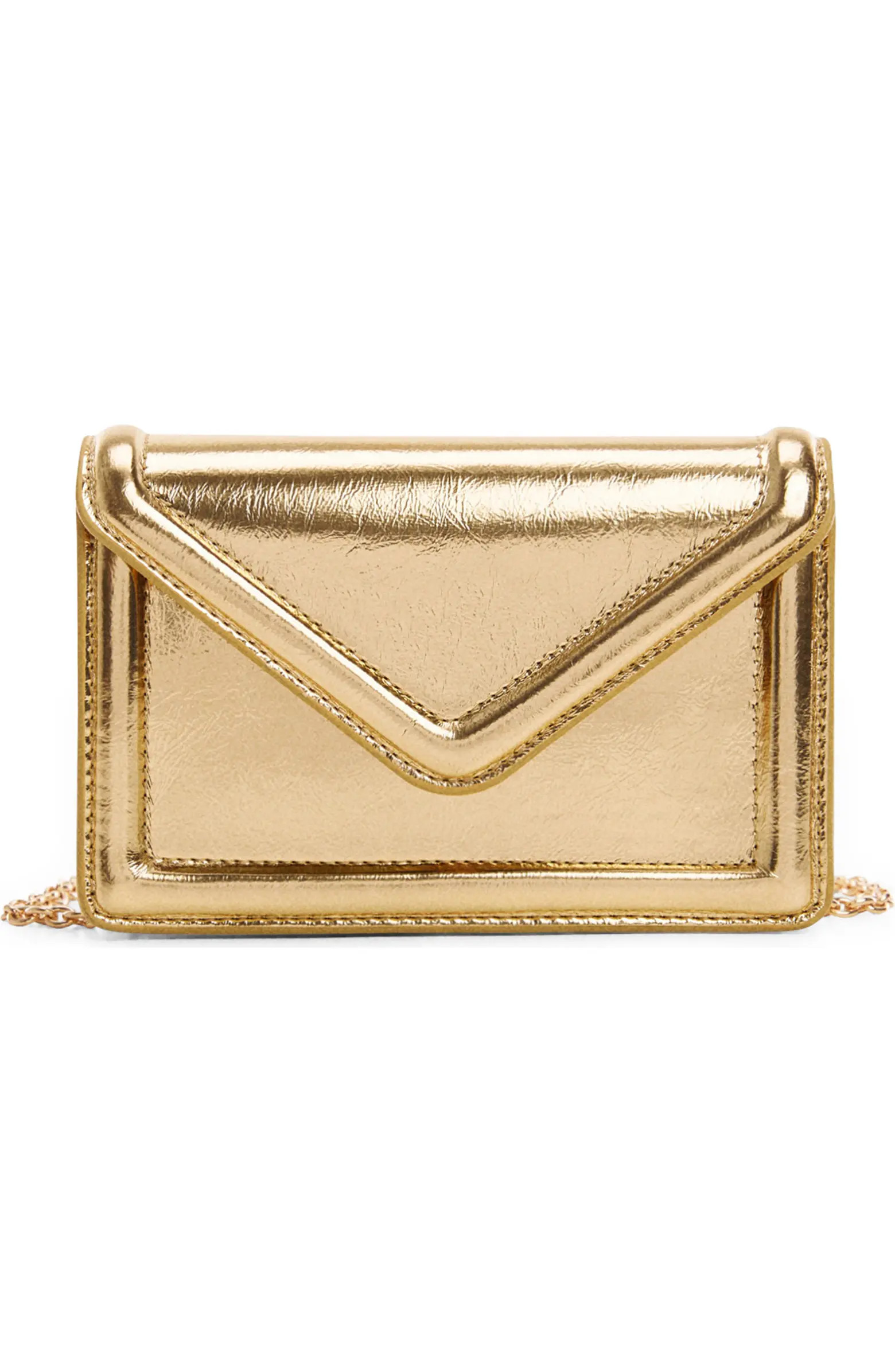 Envelope Flap Faux Leather Bag | Nordstrom