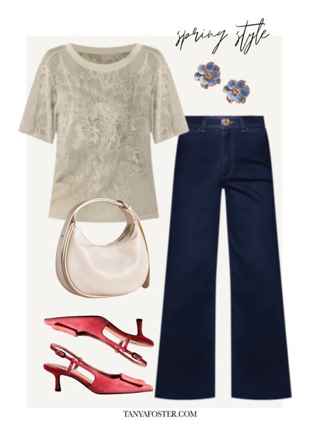 Add pops of color and embroidered blouses to your wardrobe for a pretty spring look! 

#LTKstyletip #LTKSeasonal