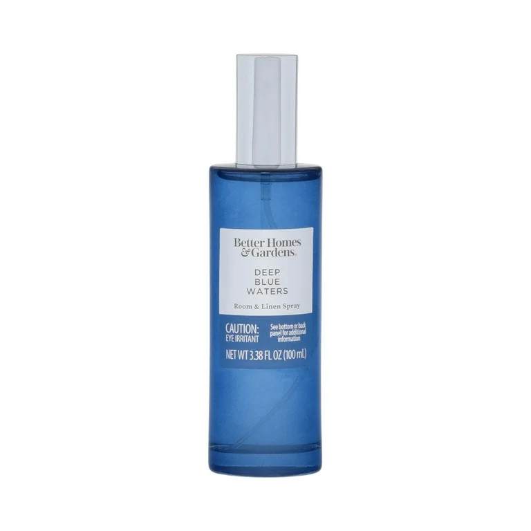 Better Homes & Gardens Deep Blue Waters Scented Room & Linen Spray 3.38 Fl Oz (100mL) - Walmart.c... | Walmart (US)