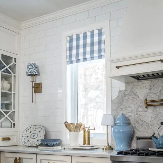 Celia Patterned Roman Shade Cordless | TWOPAGES