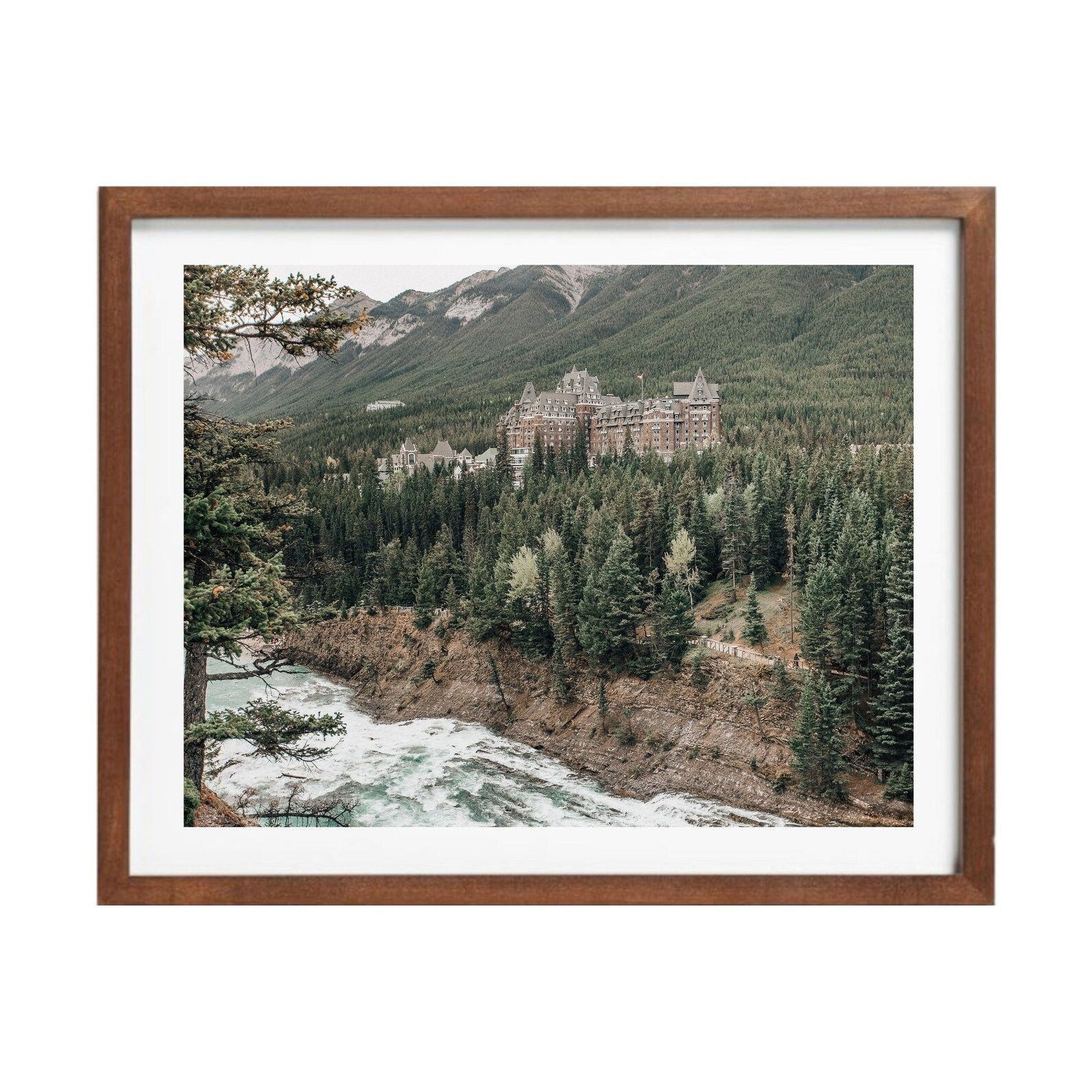 Castle in the Trees Photography Print in Canada, Banff, Mountain Landscape | Etsy (US)