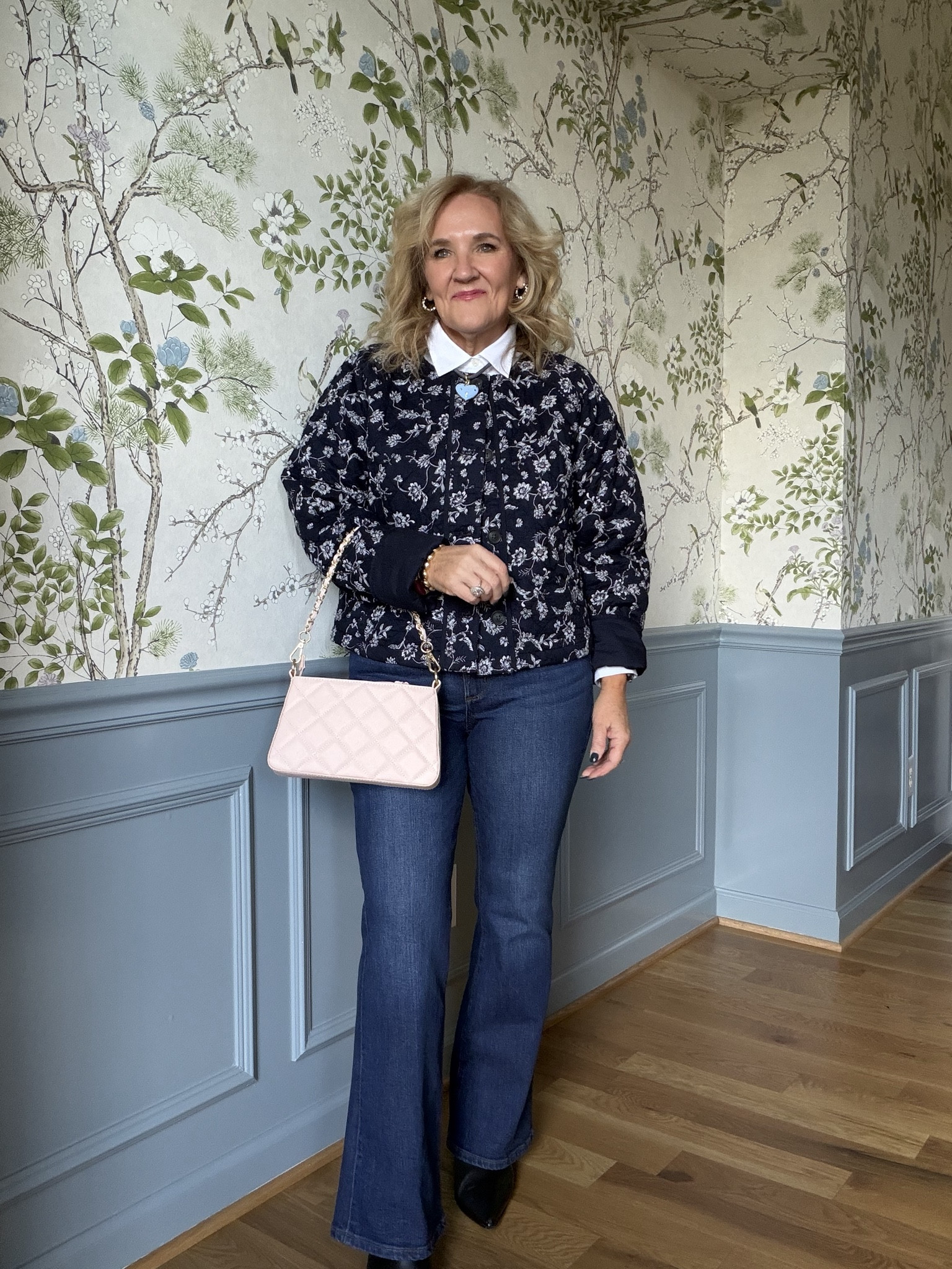 New loft arrivals. Sizes in jeans all 29 petite. 
Floral Quilted jacket medium petite 
Everything else size medium/8/29 regular 
Outfits for early spring, vacations, some wear right now  

#LTKOver40 #LTKSaleAlert #LTKPetite