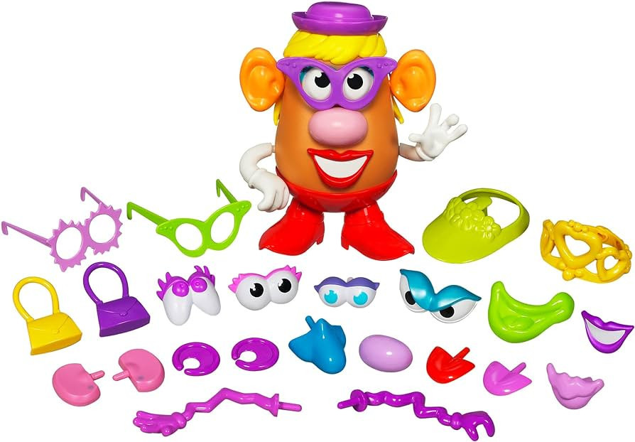 Potato Head Mrs.Potato Head Silly Suitcase Parts And Pieces Toddler Toy For Kids (Amazon Exclusiv... | Amazon (US)