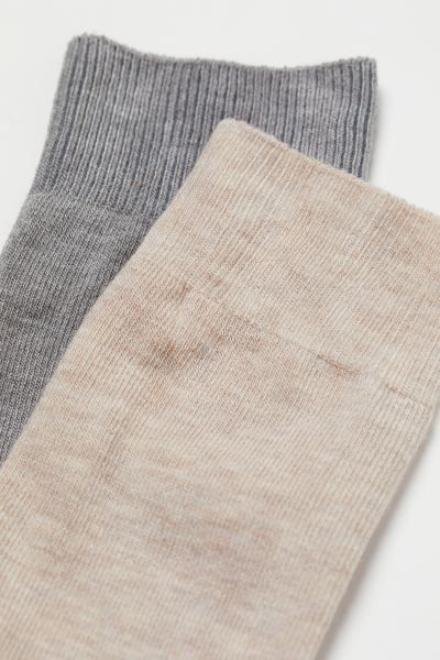 2-pack Knee Socks | H&M (US + CA)