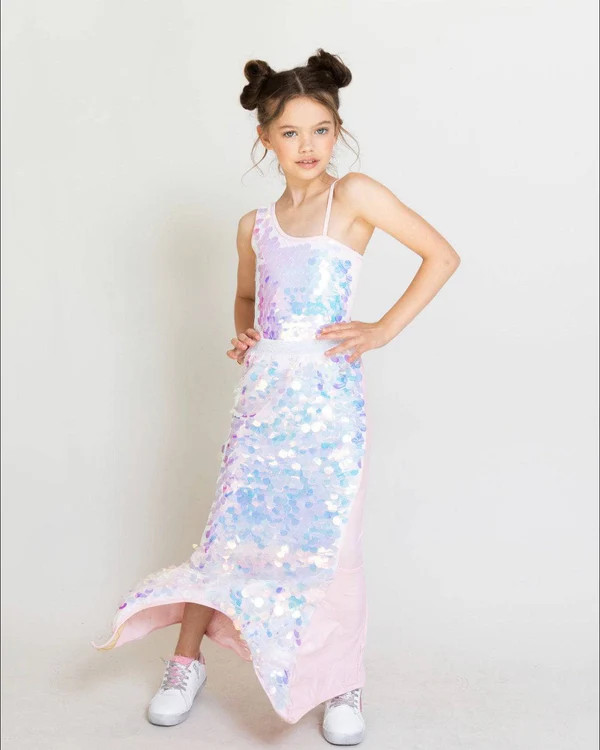 Paillette Mermaid Tail Skirt | Lola + The Boys