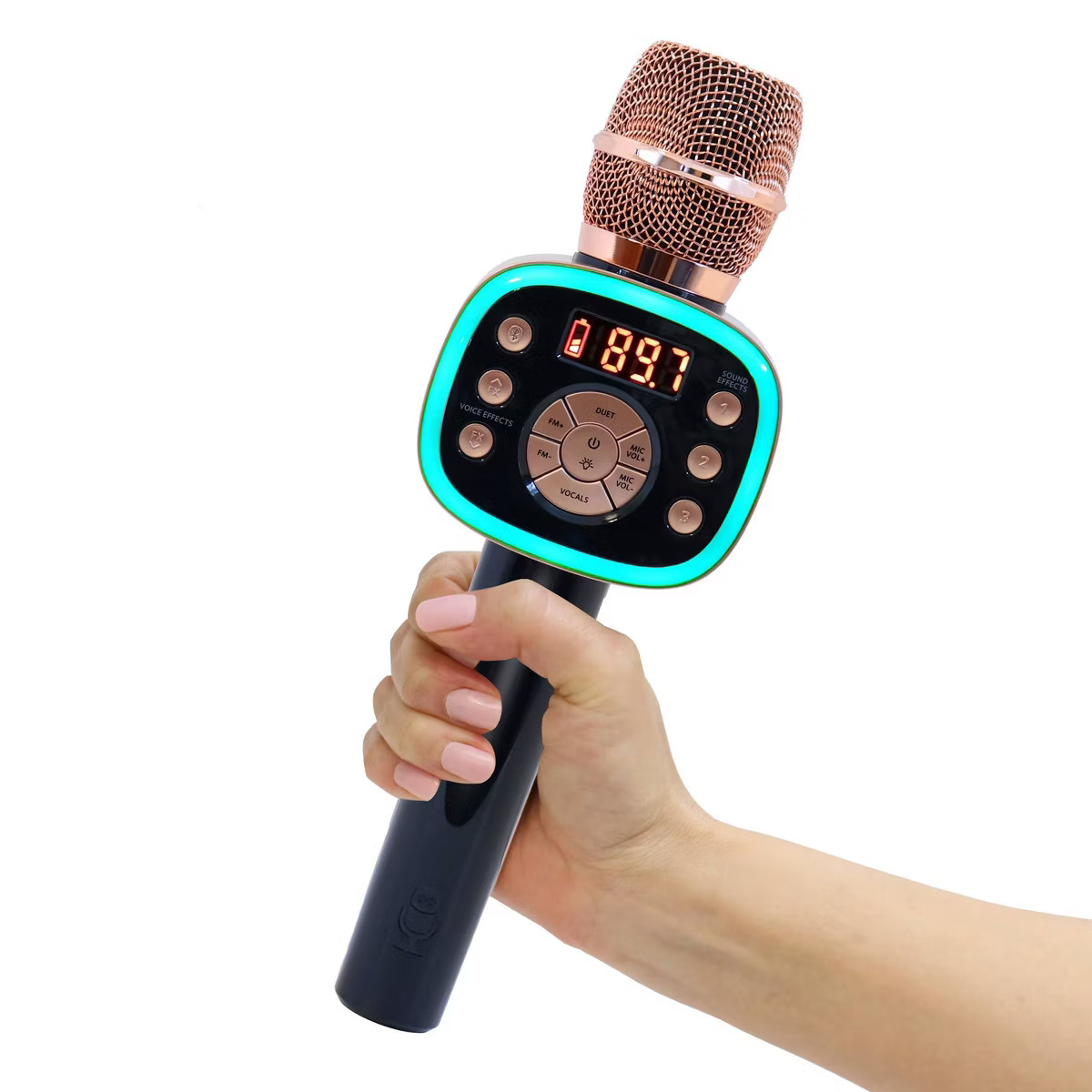 Singing Machine Carpool Karaoke Mic 2.0 - Black/Gold | Target