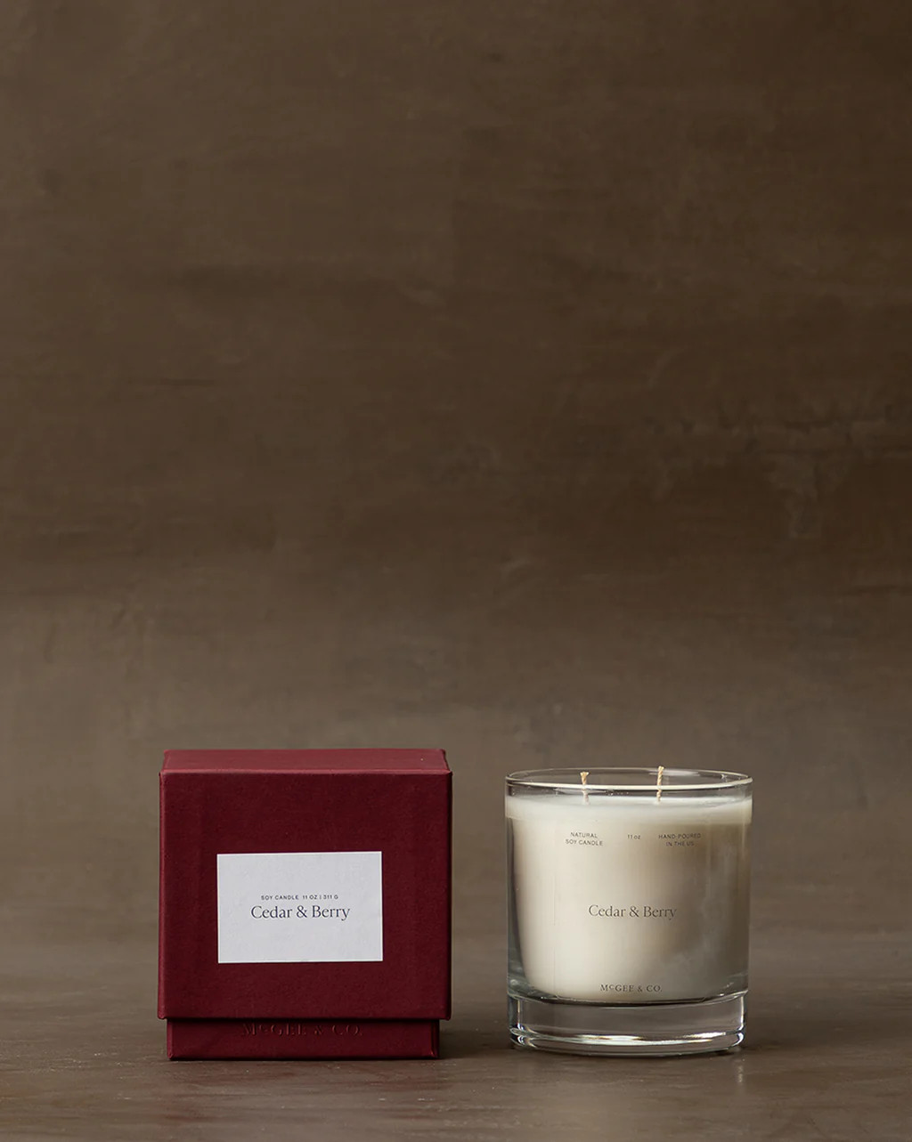 Cedar + Berry Candle | McGee & Co.