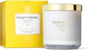 Crazy Strong Vanilla Lemon Candle | 13 oz. 2-Wick Scented Candle | Amazon (US)