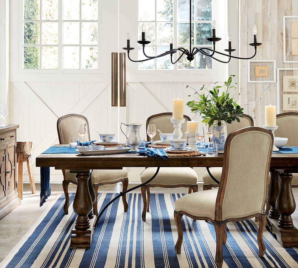 Lorraine Extending Dining Table | Pottery Barn (US)