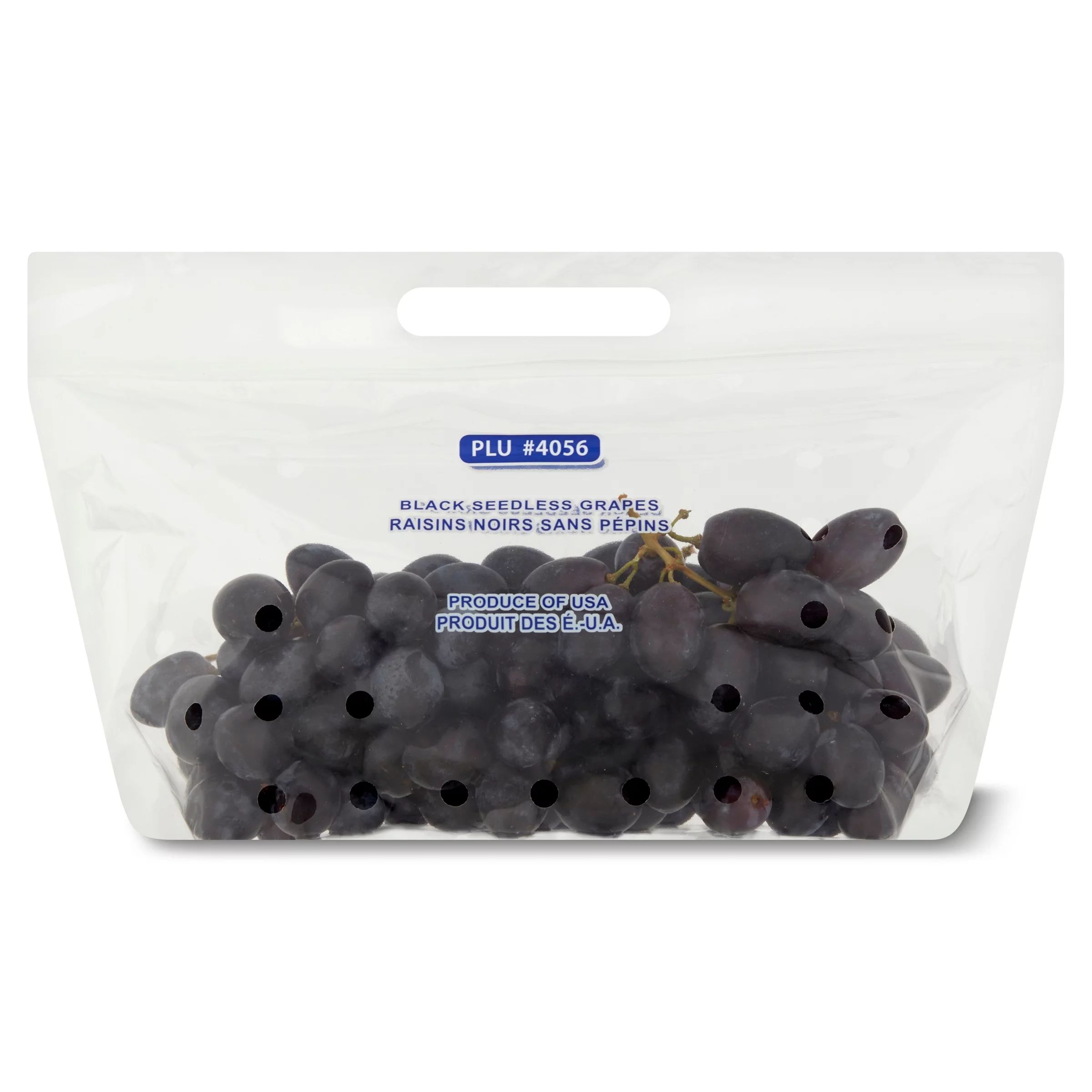Fresh Black Seedless Grapes, Bag (2.25 lbs/Bag Est.) | Walmart (US)