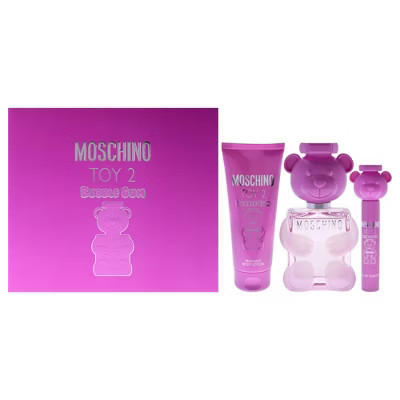 Moschino Toy 2 Bubble Gum by Moschino for Women - 3 Pc Gift Set 3.4oz EDT Spray, 0.34oz EDT Spray, 3.4oz Body Lotion | Target