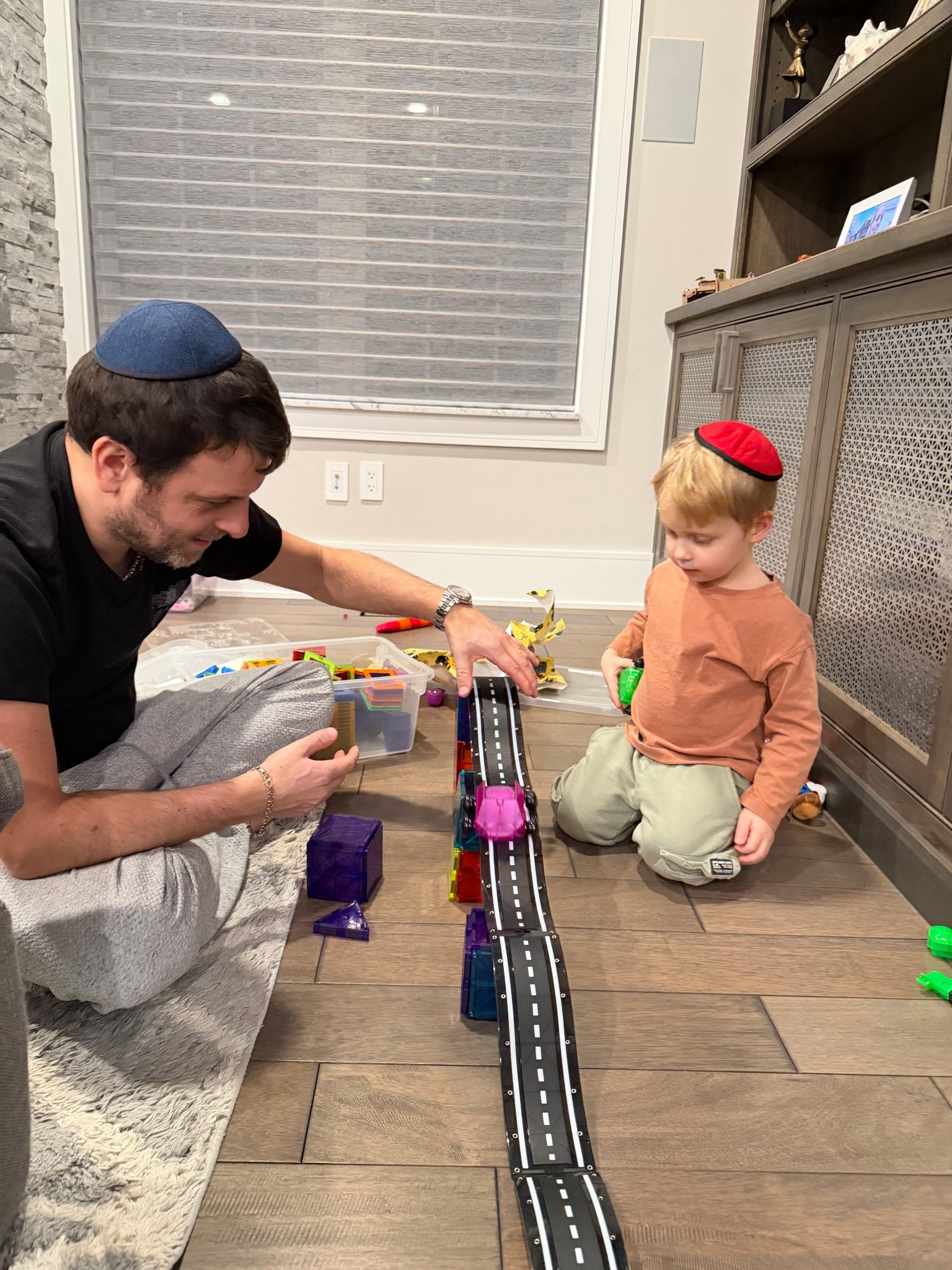 Magnatiles race track, so fun for ages 3 and up 

#LTKGiftGuide #LTKKids #LTKFindsUnder100