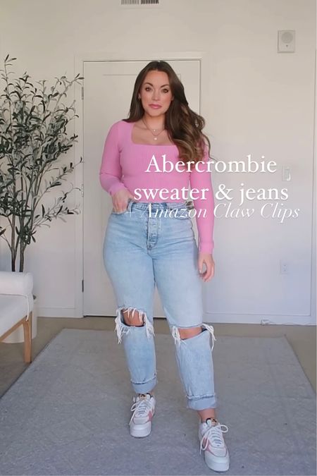 Abercrombie jeans & sweater for a cute casual Valentine’s Day outfit!

Valentine’s Day, casual style, Airforce 1 shadow sneakers, colorful sneakers, pink sweaters, ripped jeans, curve love dad jeans 

#LTKcurves #LTKSeasonal #LTKshoecrush