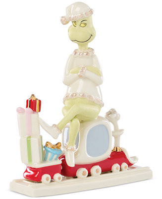 All Aboard with Mr. Grinch Figurine | Macy's