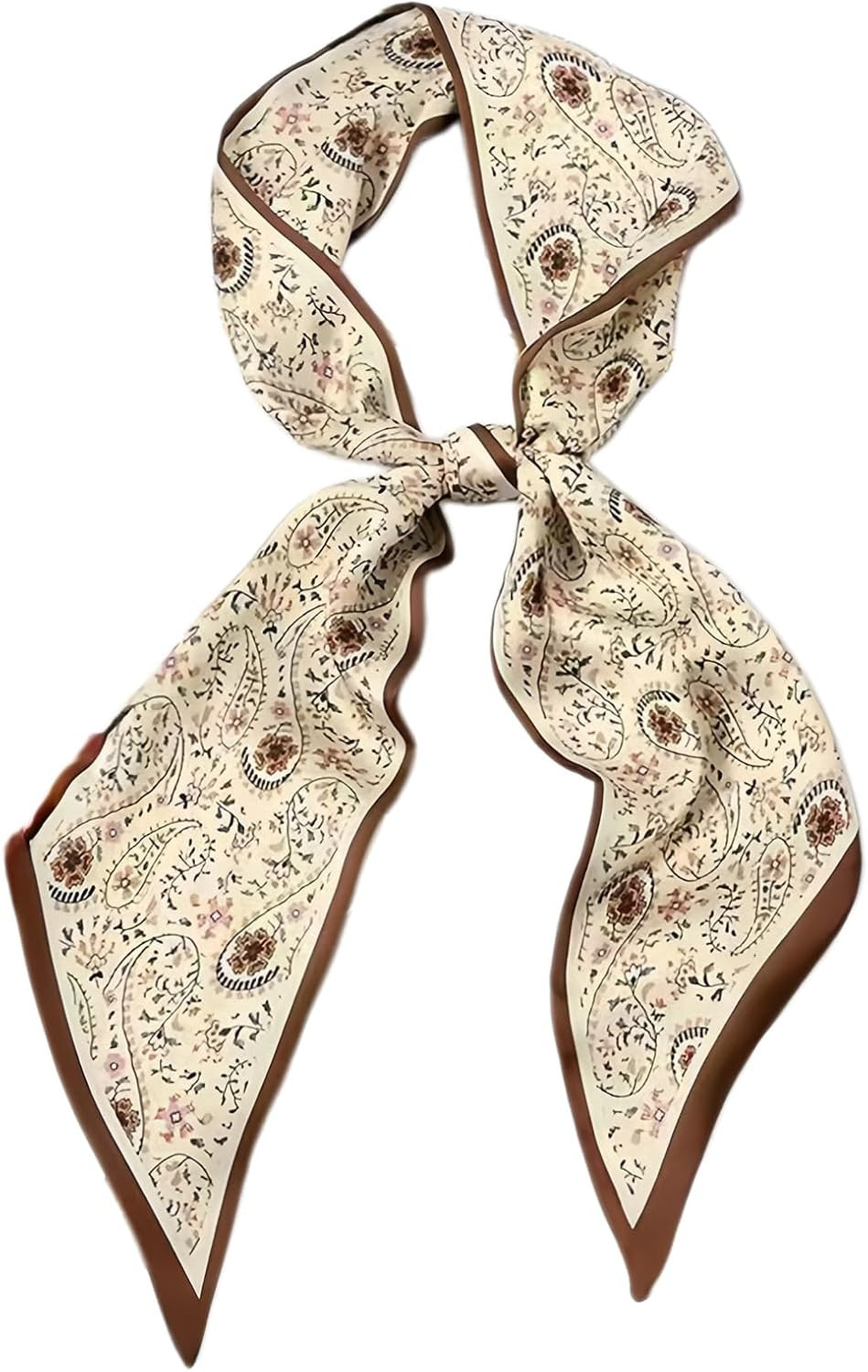Fashion Scarf for Women - 58" Long Skinny Scarf Lightweight, Luxurious Silk Feeling for Neck, Hair, Purse & Belt Accessory | Amazon (US)