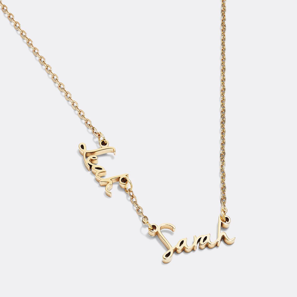 Fairy Multiple Name Necklace | Add Up to 4 Names | Mint & Lily