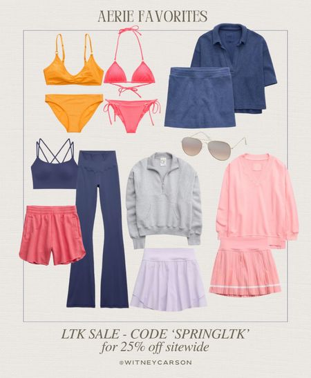 Aerie dropped a ton of new Spring items! These are my favorites that I just bought for the LTK Sale! 

Use code ‘SPRINGLTK’ for 25% off! 

spring sale l ltk sale l aerie sale 

#LTKSpringSale