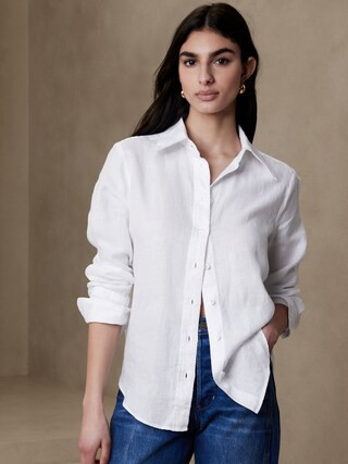 The Classic Linen Shirt | Banana Republic (CA)