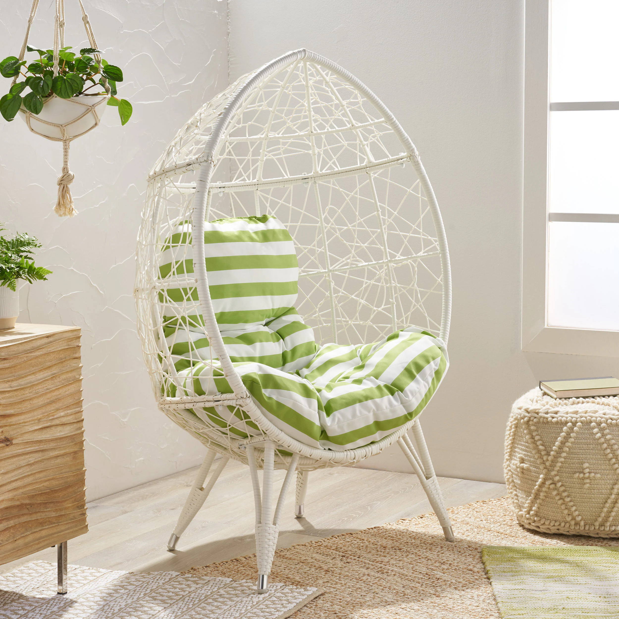 Christopher Knight Home Gianni Teardrop Chair | 311317 | Lowe's
