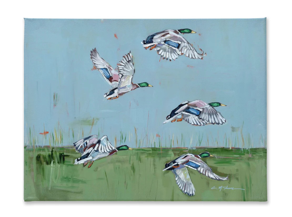 "Marsh Migration" on canvas | Chelsea McShane Art